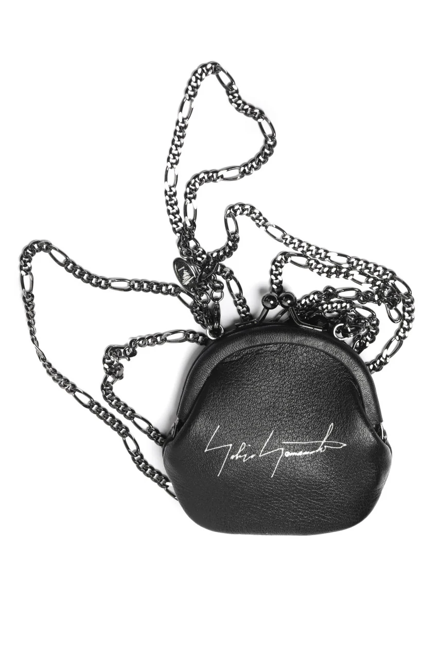 Yohji Yamamoto DISCORD COIN WALLET NECKLACE (BLACK) - Image 5