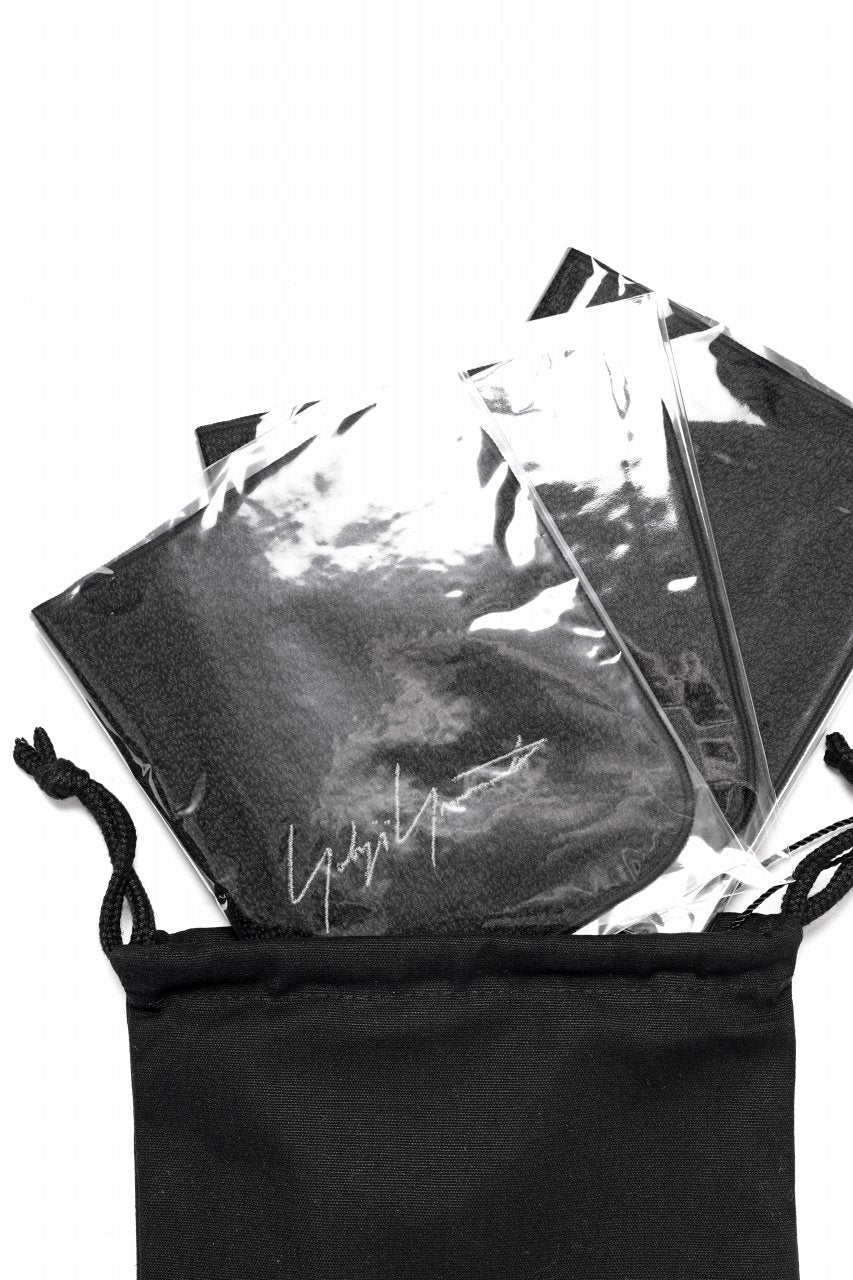 Yohji Yamamoto Maison Hand Towel (*Set of 3 Pieces) / IKEUCHI ORGANIC (BLACK) - Image 6
