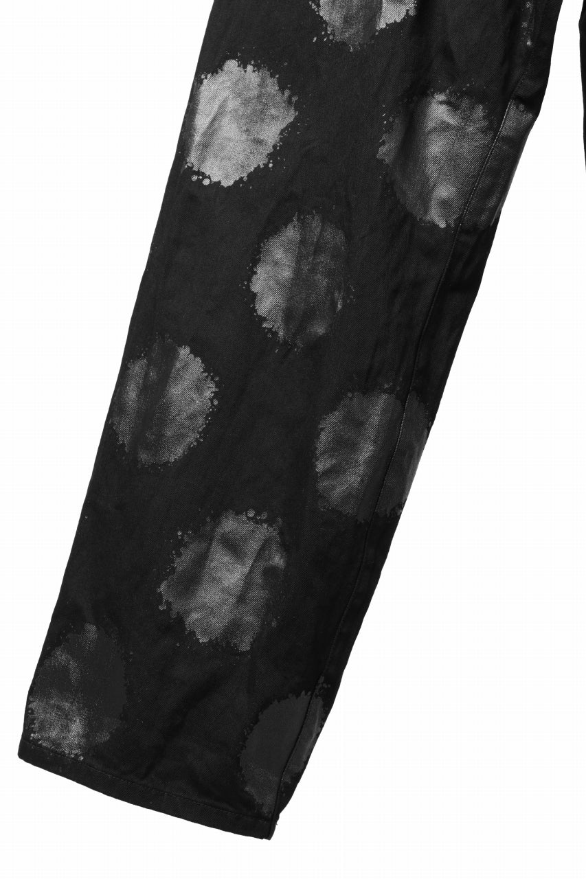 Y's.... 5POCKET JEANS / DOTS-PRINTED DENIM (BLACK) - Image 18