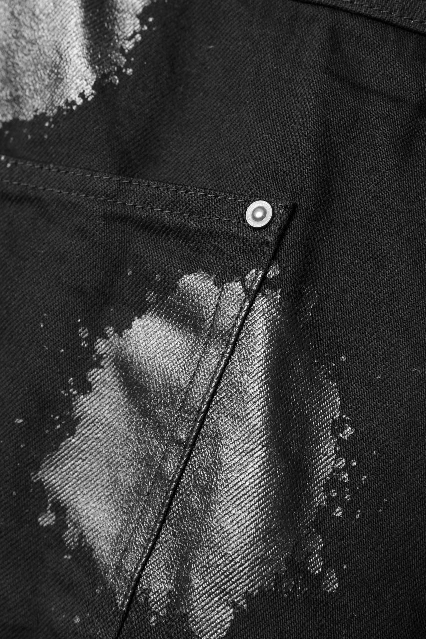 Y's.... 5POCKET JEANS / DOTS-PRINTED DENIM (BLACK) - Image 20