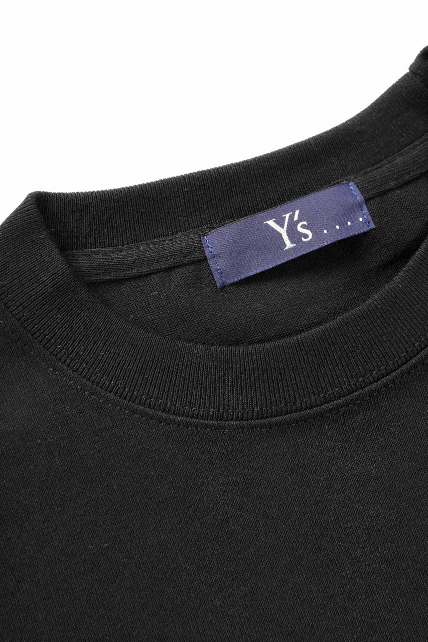 Y's.... ANGEL PRINT T SHIRT C (BLACK) - Image 8