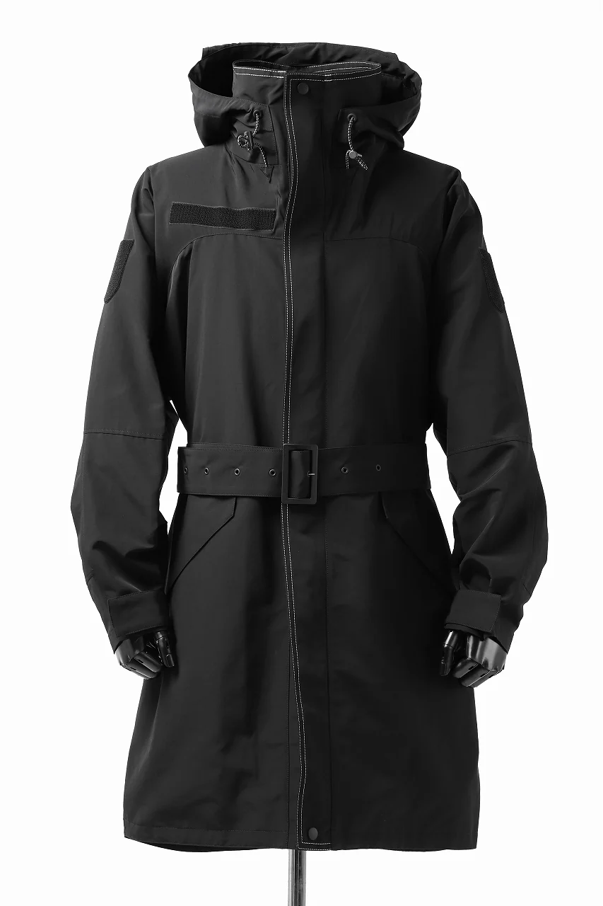 Y's.... ANORAK COAT / GROSGRAIN (BLACK) - Image 10