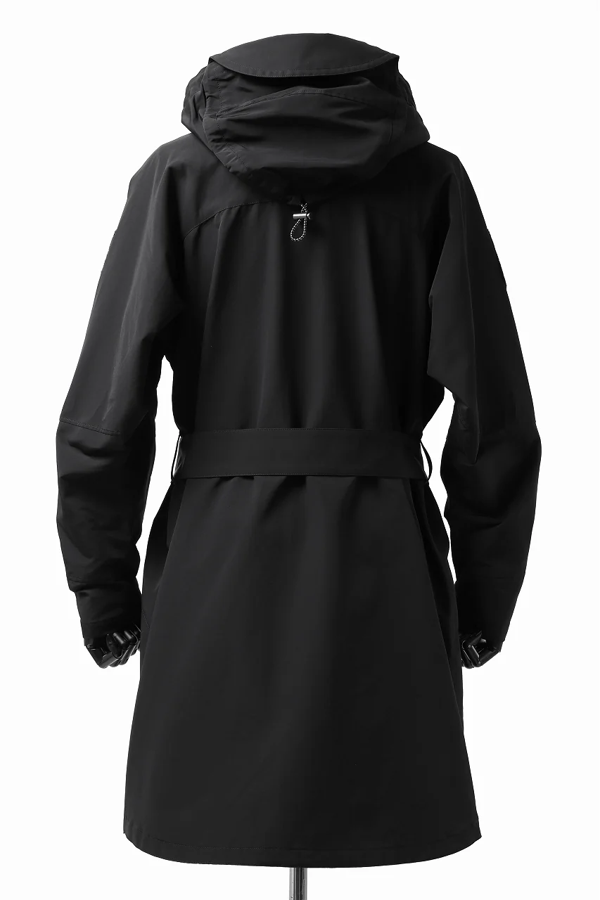 Y's.... ANORAK COAT / GROSGRAIN (BLACK) - Image 14