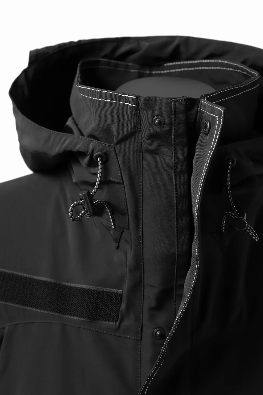 Y's.... ANORAK COAT / GROSGRAIN (BLACK) - Image 16