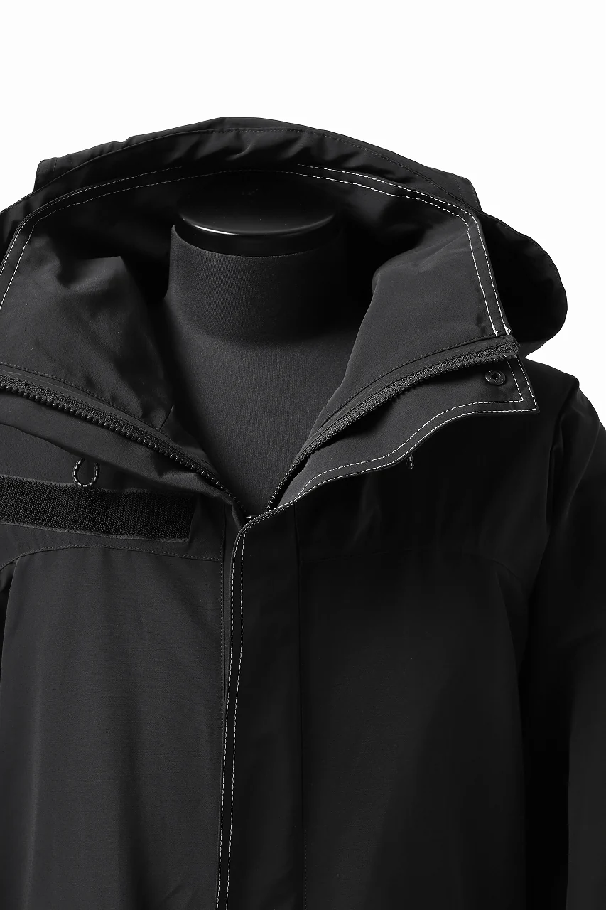 Y's.... ANORAK COAT / GROSGRAIN (BLACK) - Image 19