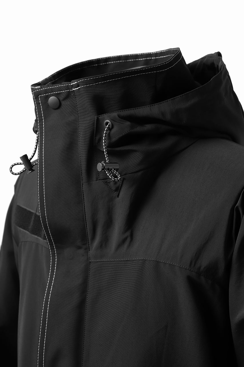 Y's.... ANORAK COAT / GROSGRAIN (BLACK) - Image 20