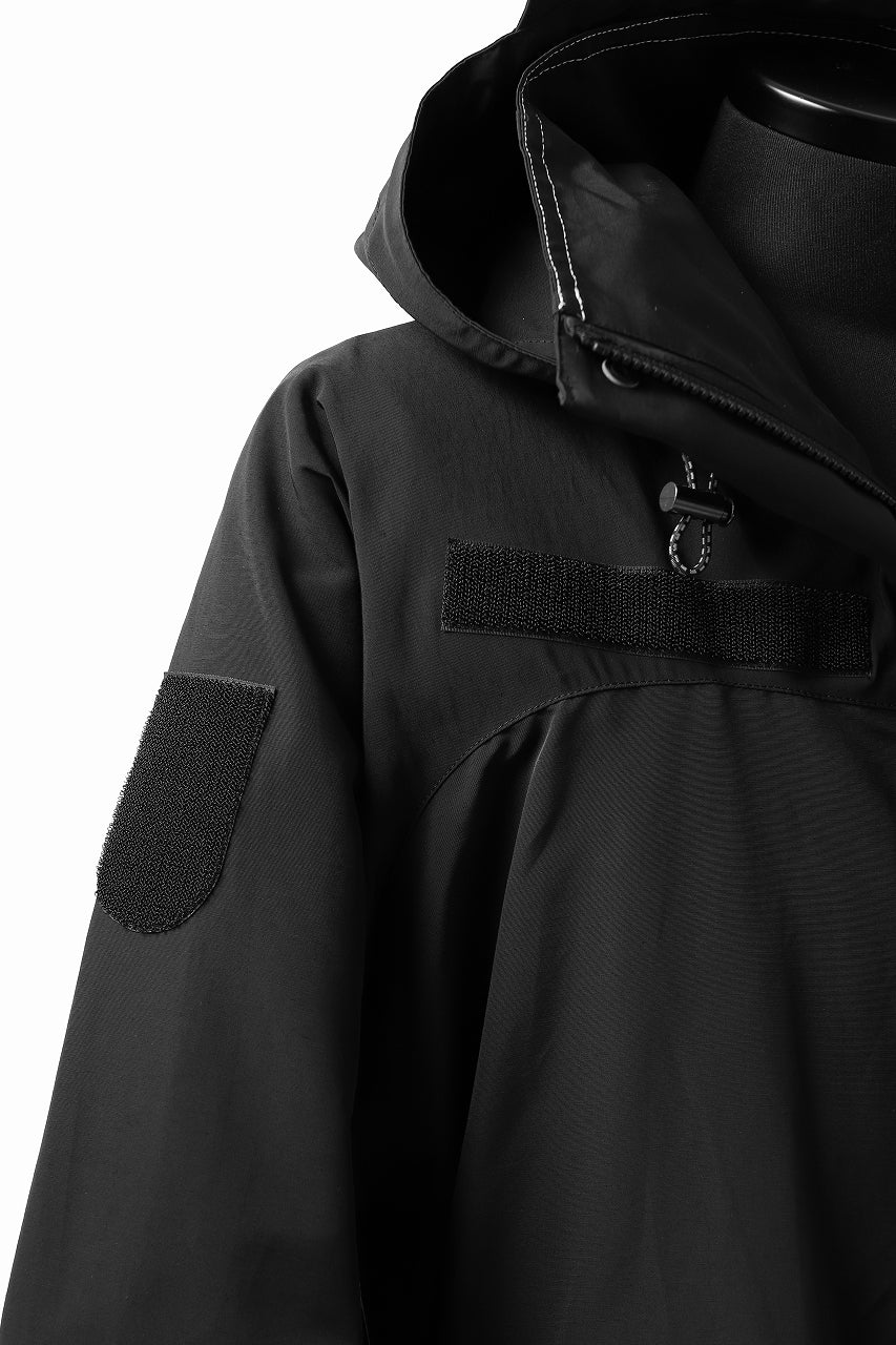 Y's.... ANORAK COAT / GROSGRAIN (BLACK) - Image 21