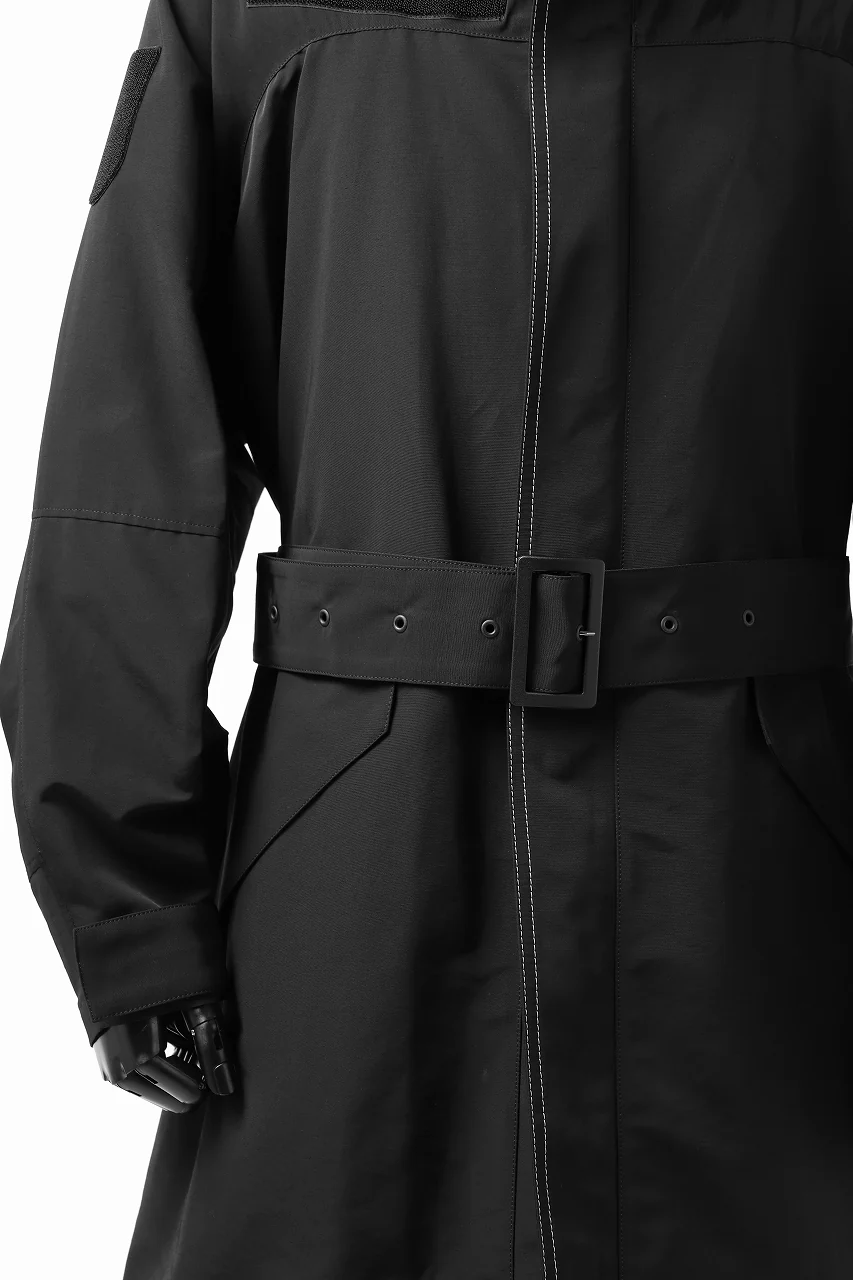 Y's.... ANORAK COAT / GROSGRAIN (BLACK) - Image 23