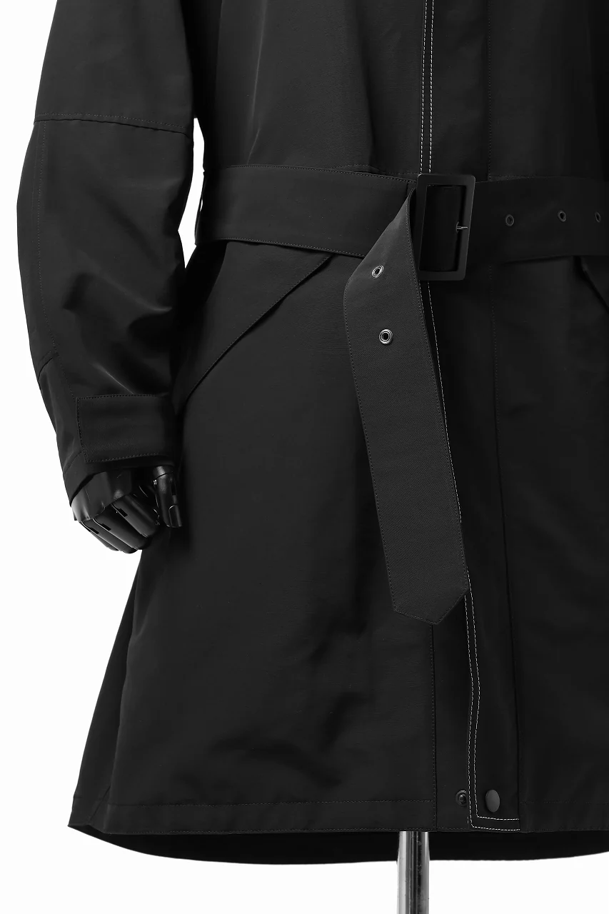 Y's.... ANORAK COAT / GROSGRAIN (BLACK) - Image 24