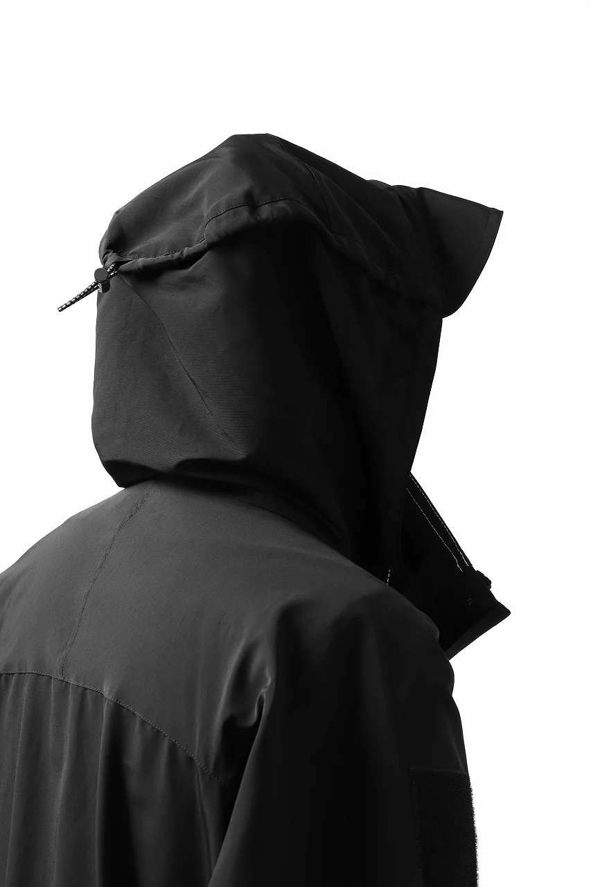 Y's.... ANORAK COAT / GROSGRAIN (BLACK) - Image 31
