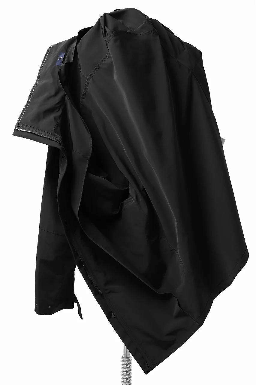 Y's.... ANORAK COAT / GROSGRAIN (BLACK) - Image 35