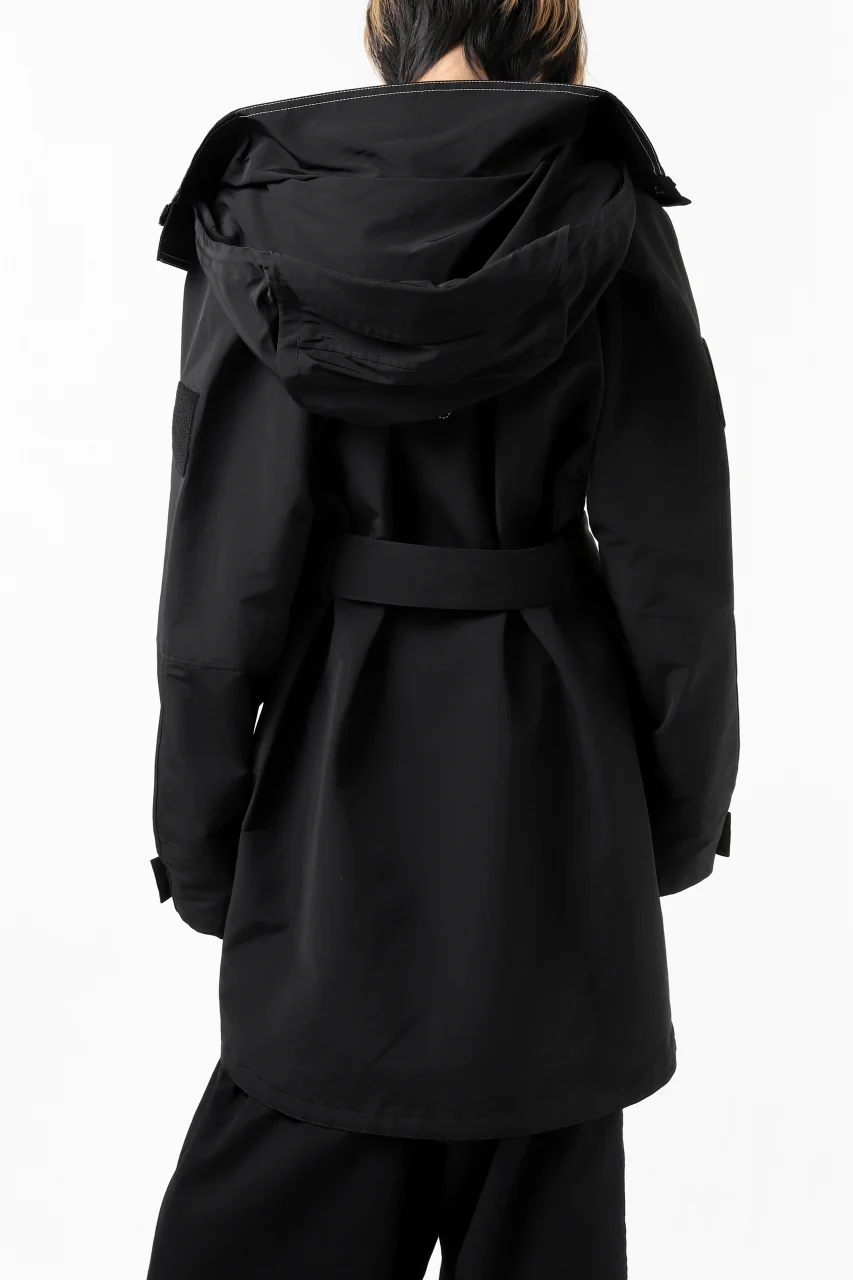 Y's.... ANORAK COAT / GROSGRAIN (BLACK) - Image 41