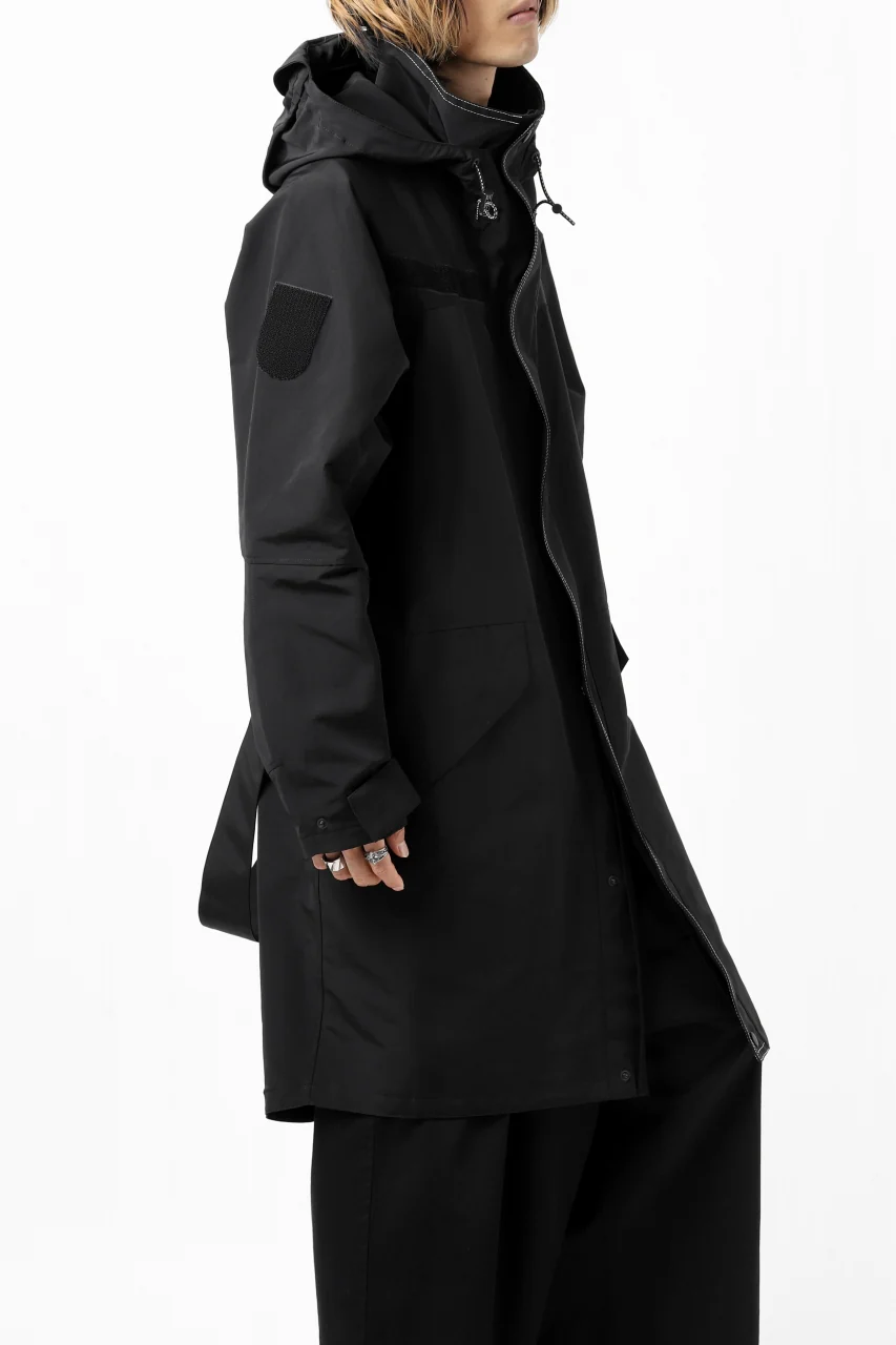 Y's.... ANORAK COAT / GROSGRAIN (BLACK) - Image 46