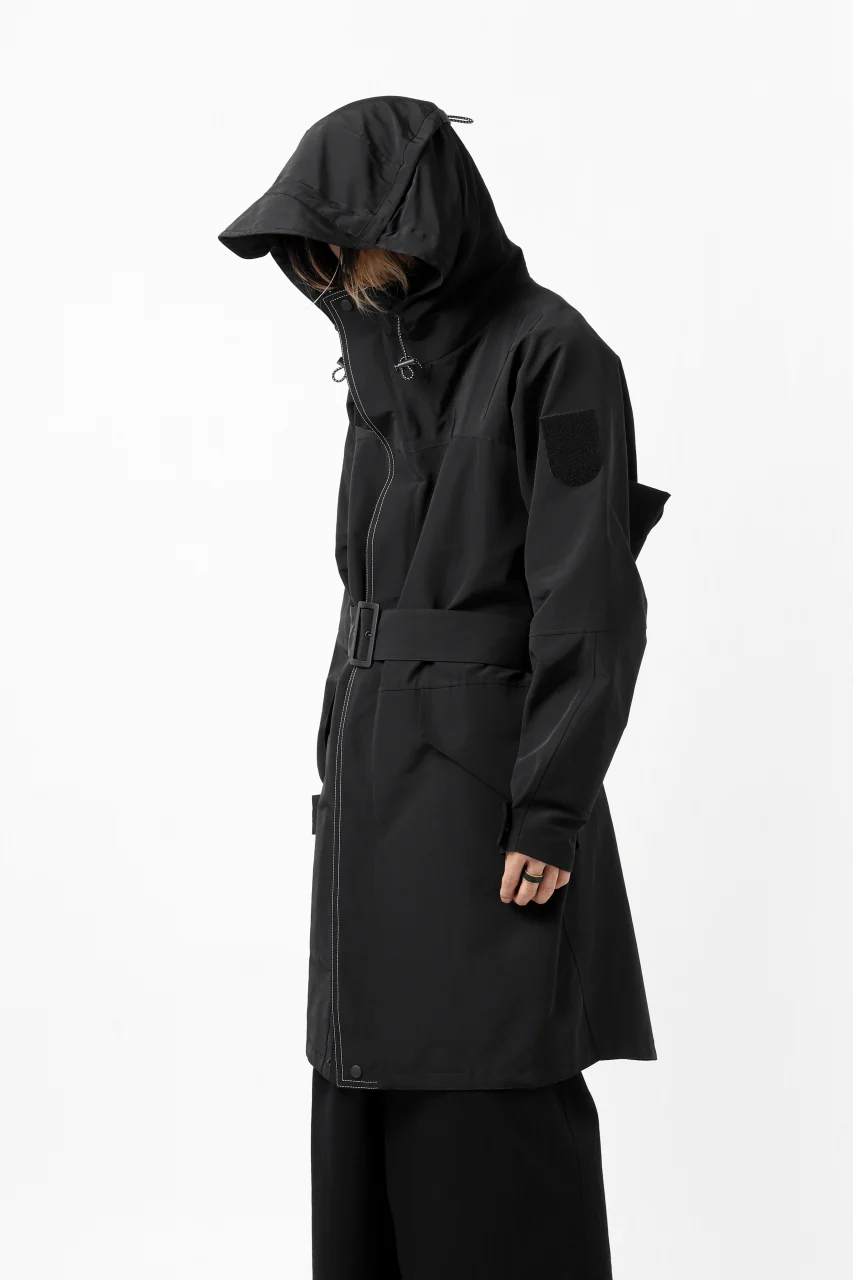 Y's.... ANORAK COAT / GROSGRAIN (BLACK) - Image 48