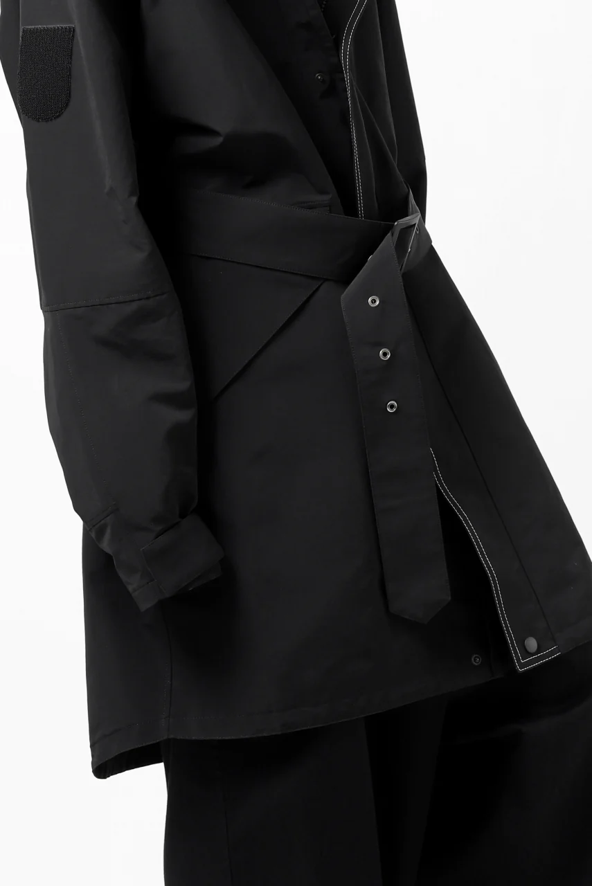 Y's.... ANORAK COAT / GROSGRAIN (BLACK) - Image 53