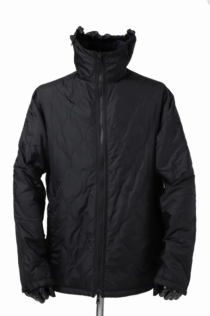 Y's BANG ON! No.117 REVERSIBLE COTTON DENIM & NYLON TWILL HOODED BLOUSON (NAVY) - Image 34