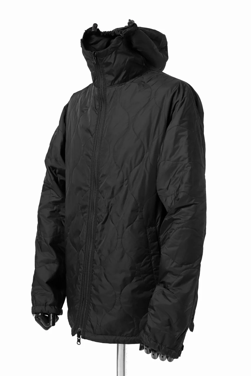 Y's BANG ON! No.117 REVERSIBLE COTTON DENIM & NYLON TWILL HOODED BLOUSON (NAVY) - Image 35
