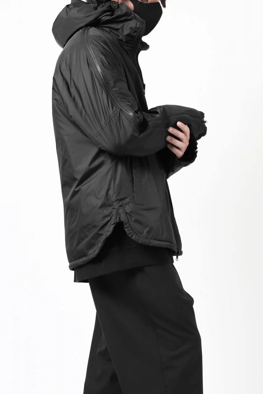 Y's BANG ON! No.117 REVERSIBLE NYLON TWILL HOODED BLOUSON (BLACK) - Image 12