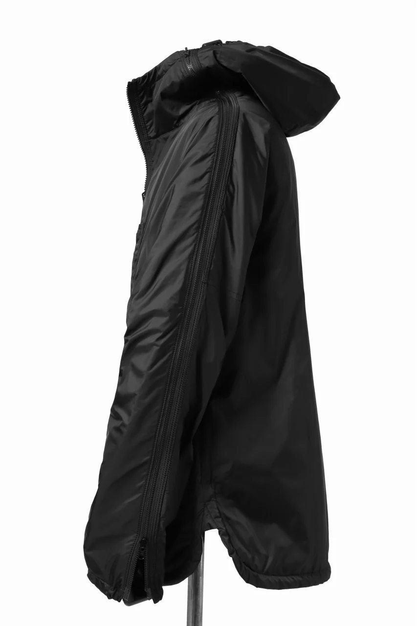 Y's BANG ON! No.117 REVERSIBLE NYLON TWILL HOODED BLOUSON (BLACK) - Image 15