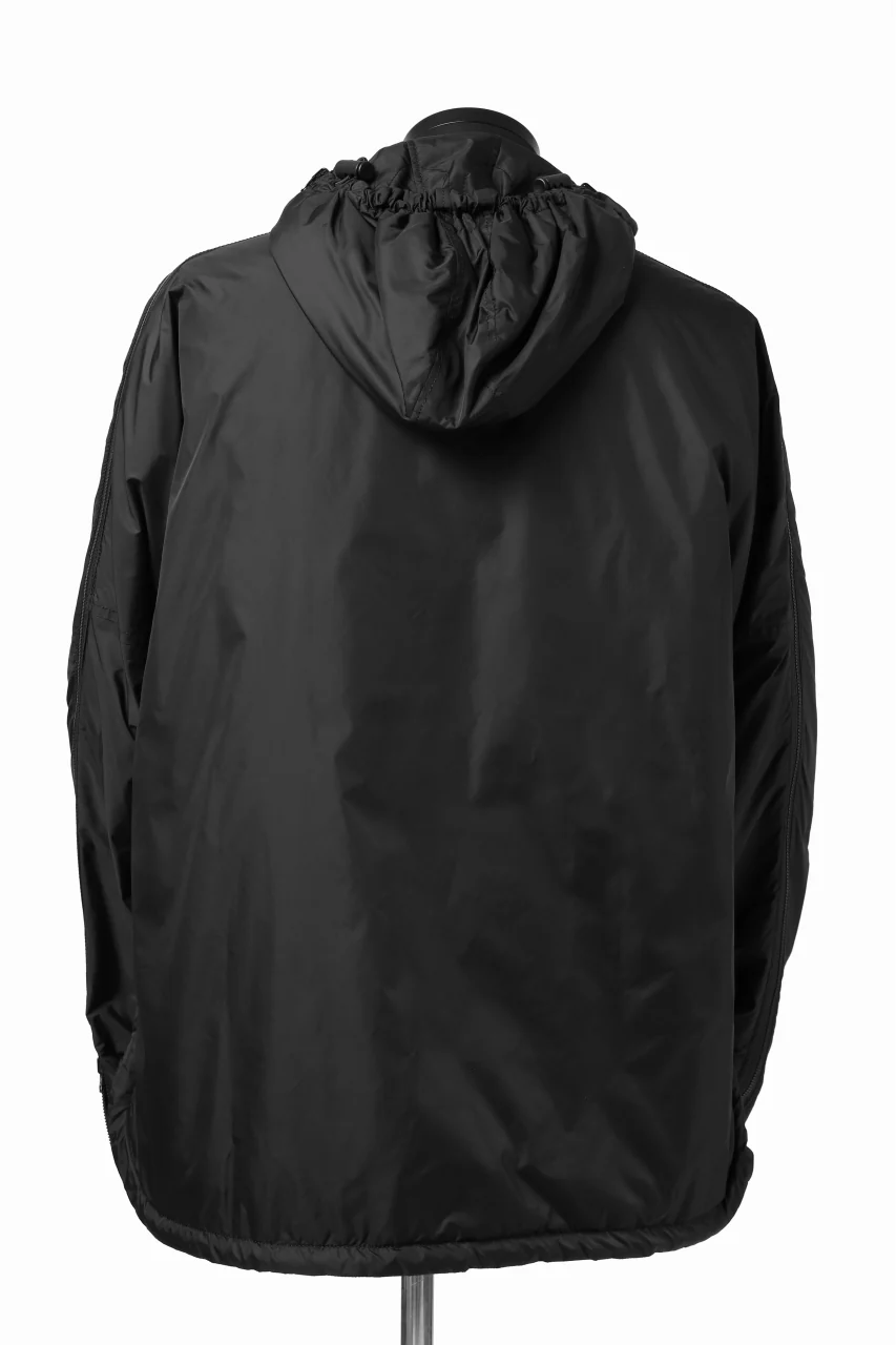 Y's BANG ON! No.117 REVERSIBLE NYLON TWILL HOODED BLOUSON (BLACK) - Image 16