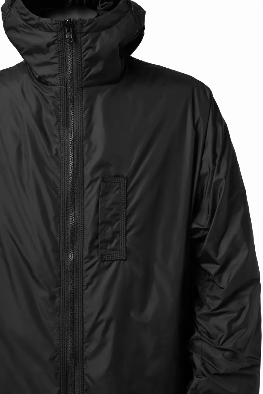 Y's BANG ON! No.117 REVERSIBLE NYLON TWILL HOODED BLOUSON (BLACK) - Image 21