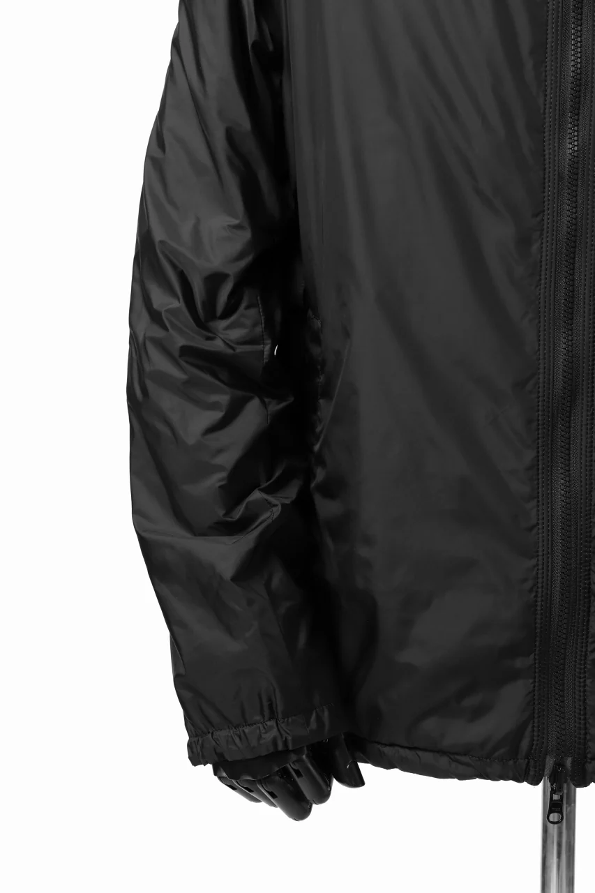 Y's BANG ON! No.117 REVERSIBLE NYLON TWILL HOODED BLOUSON (BLACK) - Image 23