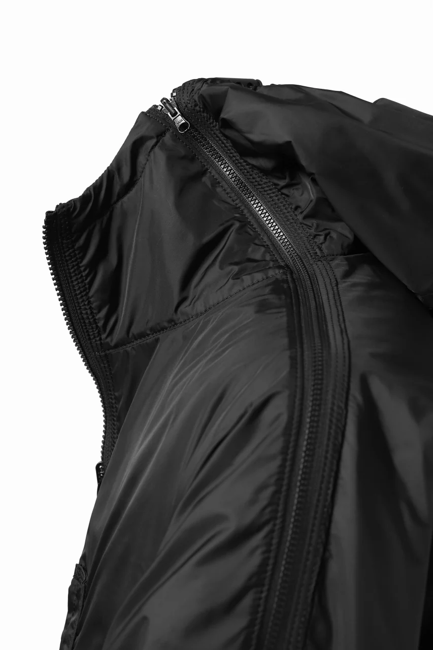 Y's BANG ON! No.117 REVERSIBLE NYLON TWILL HOODED BLOUSON (BLACK) - Image 24