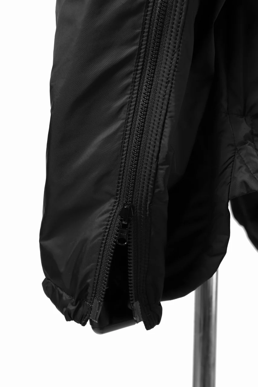 Y's BANG ON! No.117 REVERSIBLE NYLON TWILL HOODED BLOUSON (BLACK) - Image 25