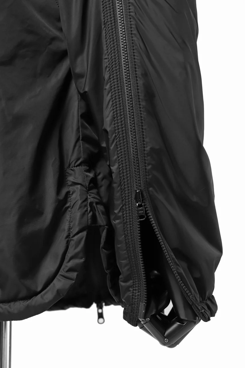 Y's BANG ON! No.117 REVERSIBLE NYLON TWILL HOODED BLOUSON (BLACK) - Image 26
