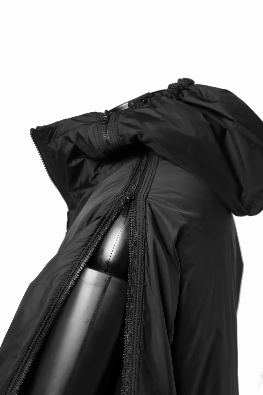 Y's BANG ON! No.117 REVERSIBLE NYLON TWILL HOODED BLOUSON (BLACK) - Image 28