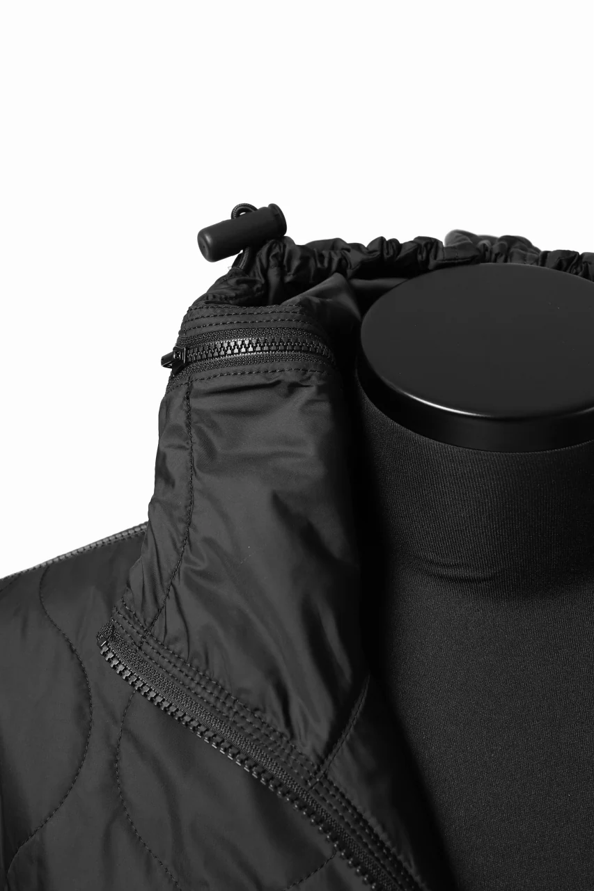 Y's BANG ON! No.117 REVERSIBLE NYLON TWILL HOODED BLOUSON (BLACK) - Image 37