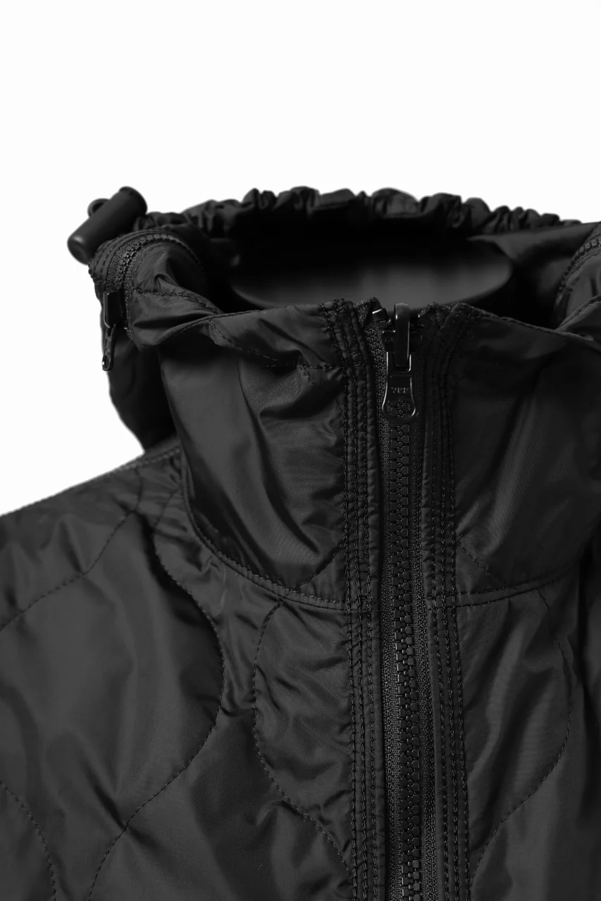 Y's BANG ON! No.117 REVERSIBLE NYLON TWILL HOODED BLOUSON (BLACK) - Image 38