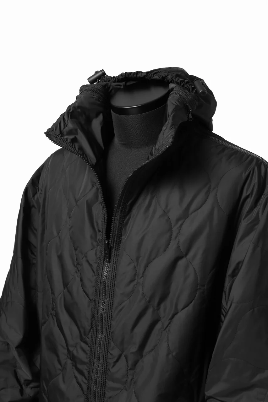 Y's BANG ON! No.117 REVERSIBLE NYLON TWILL HOODED BLOUSON (BLACK) - Image 39