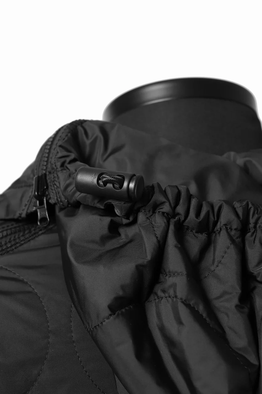Y's BANG ON! No.117 REVERSIBLE NYLON TWILL HOODED BLOUSON (BLACK) - Image 40