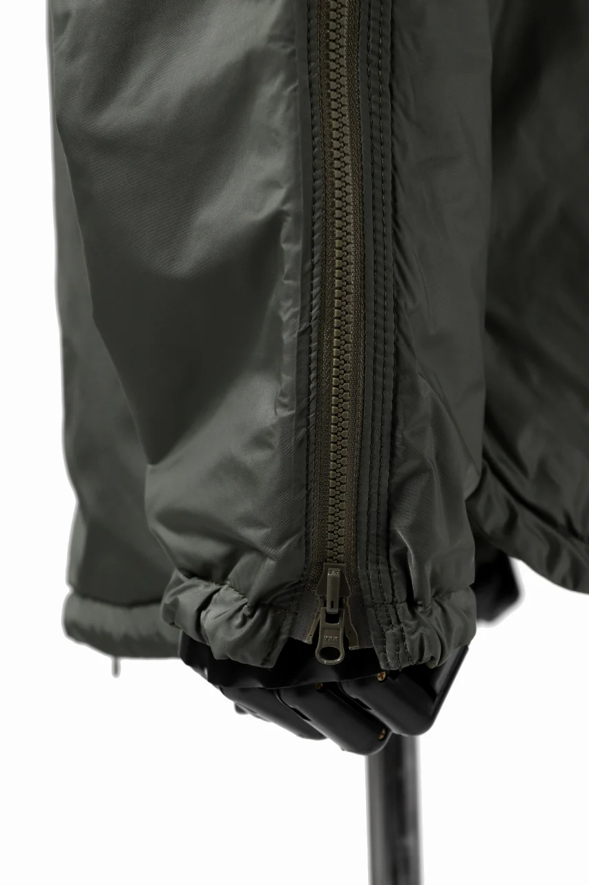 Y's BANG ON! No.117 REVERSIBLE NYLON TWILL HOODED BLOUSON (KHAKI) - Image 16