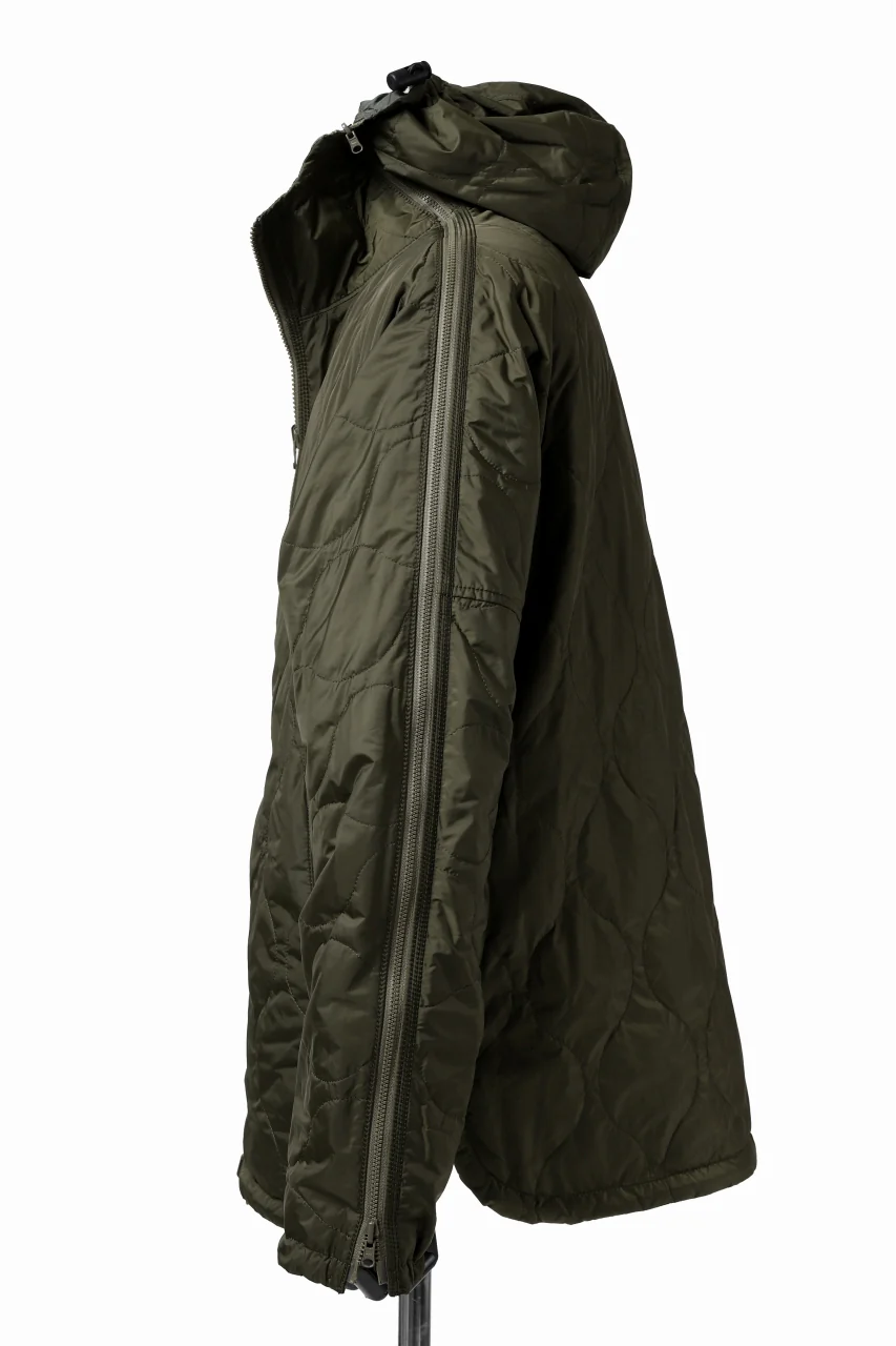 Y's BANG ON! No.117 REVERSIBLE NYLON TWILL HOODED BLOUSON (KHAKI) - Image 28