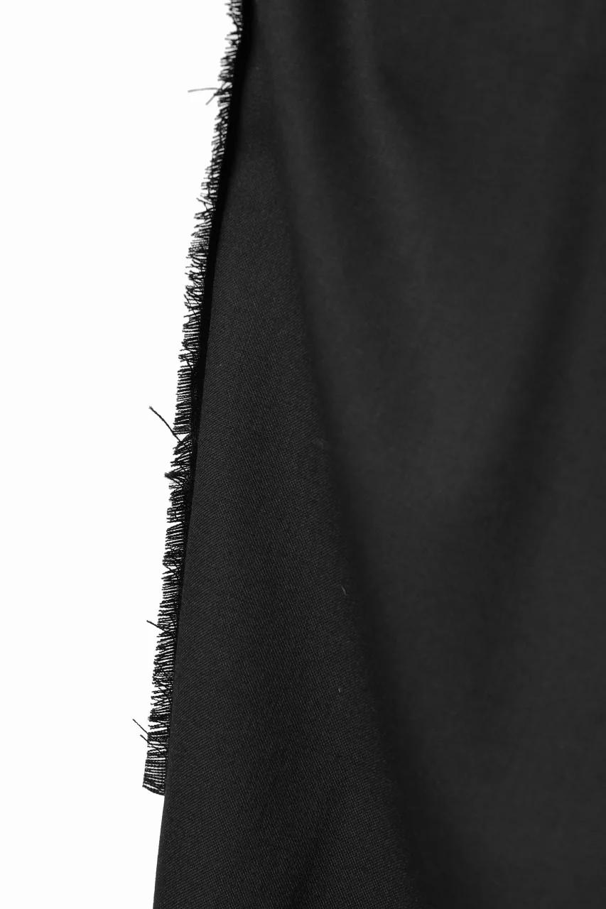 Y's BANG ON! No.128 WESTERN STYLE WOOL TROPICAL PANTS (BLACK) - Image 19