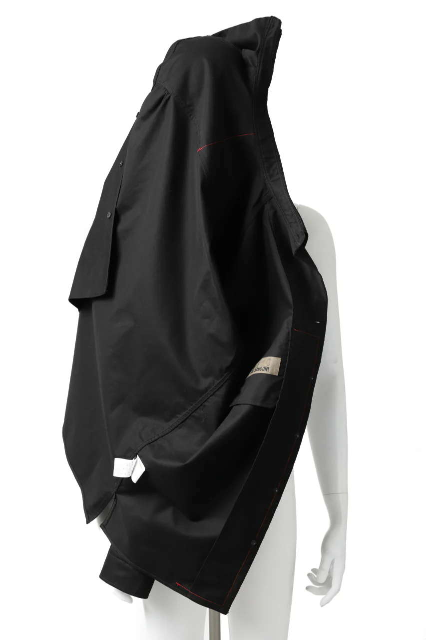 Y's BANG ON! No.139 ANCIENT TRIBE TAPE-STITCH SHIRT (BLACK) - Image 11