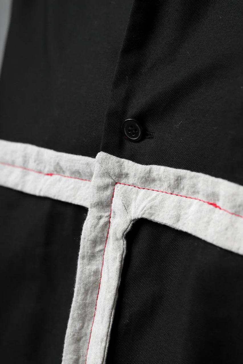 Y's BANG ON! No.139 ANCIENT TRIBE TAPE-STITCH SHIRT (BLACK) - Image 17