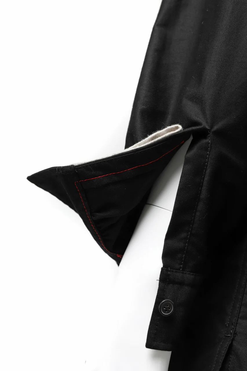 Y's BANG ON! No.139 ANCIENT TRIBE TAPE-STITCH SHIRT (BLACK) - Image 19