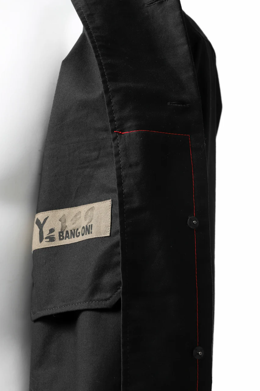 Y's BANG ON! No.139 ANCIENT TRIBE TAPE-STITCH SHIRT (BLACK) - Image 23
