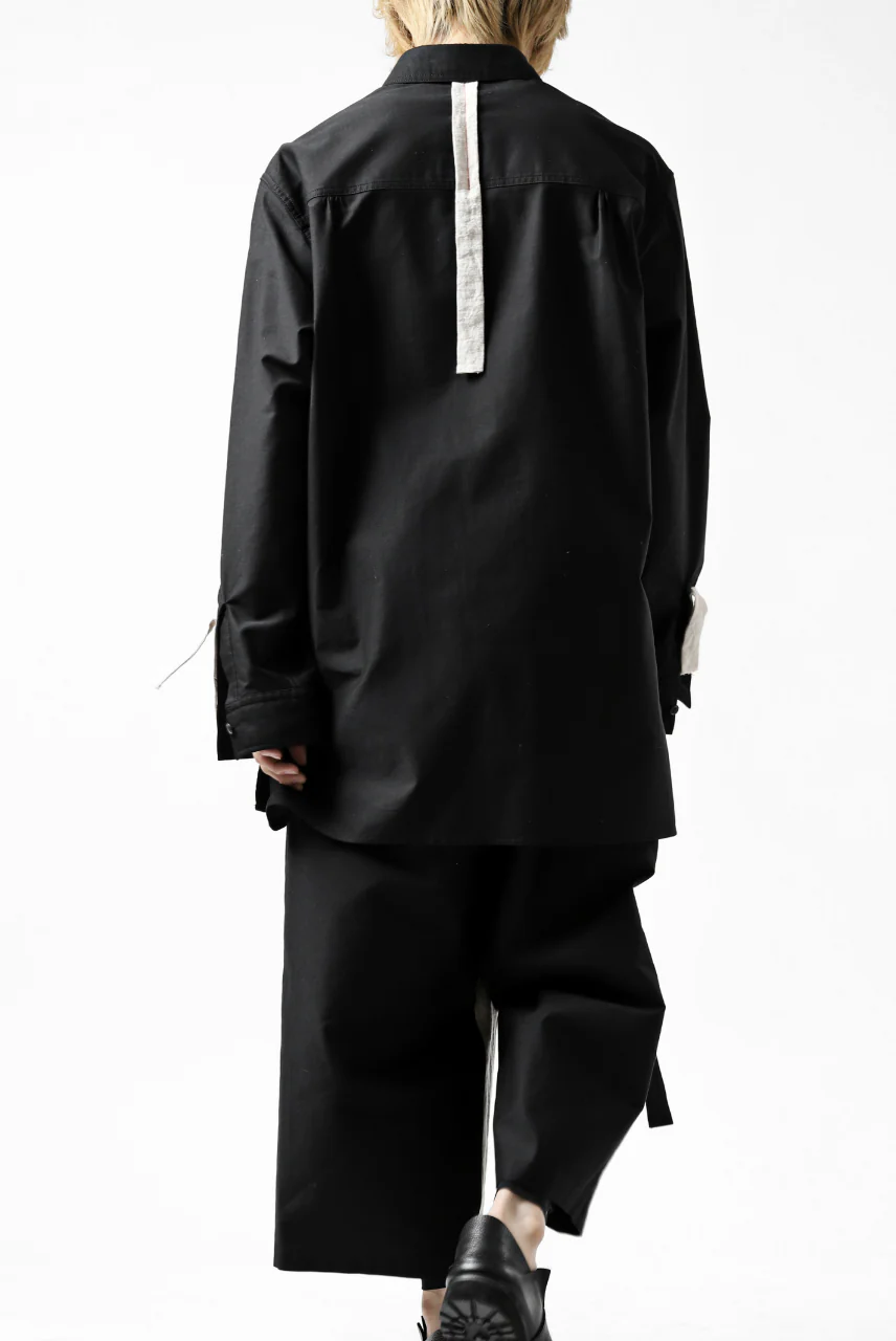 Y's BANG ON! No.139 ANCIENT TRIBE TAPE-STITCH SHIRT (BLACK) - Image 39