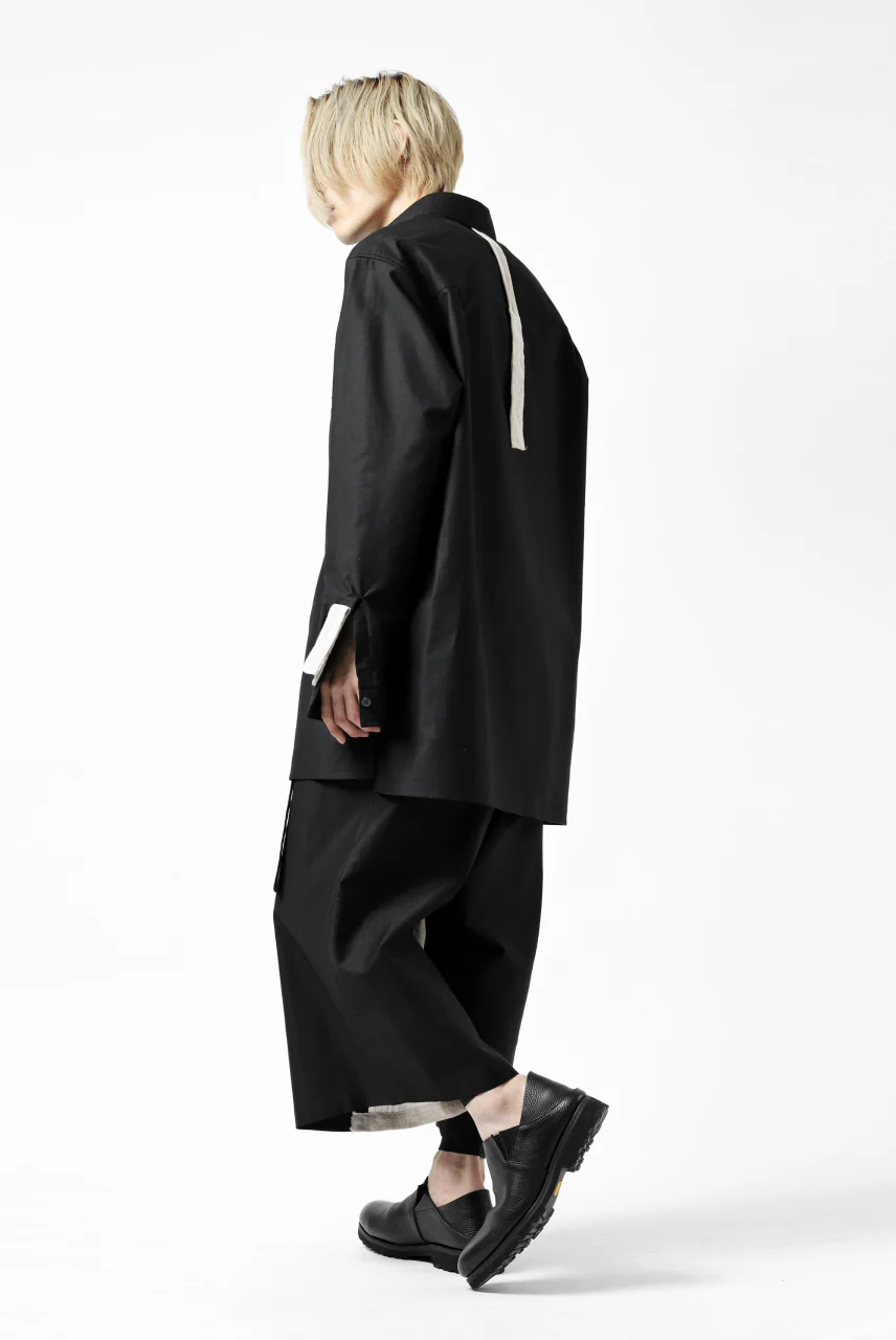 Y's BANG ON! No.139 ANCIENT TRIBE TAPE-STITCH SHIRT (BLACK) - Image 41