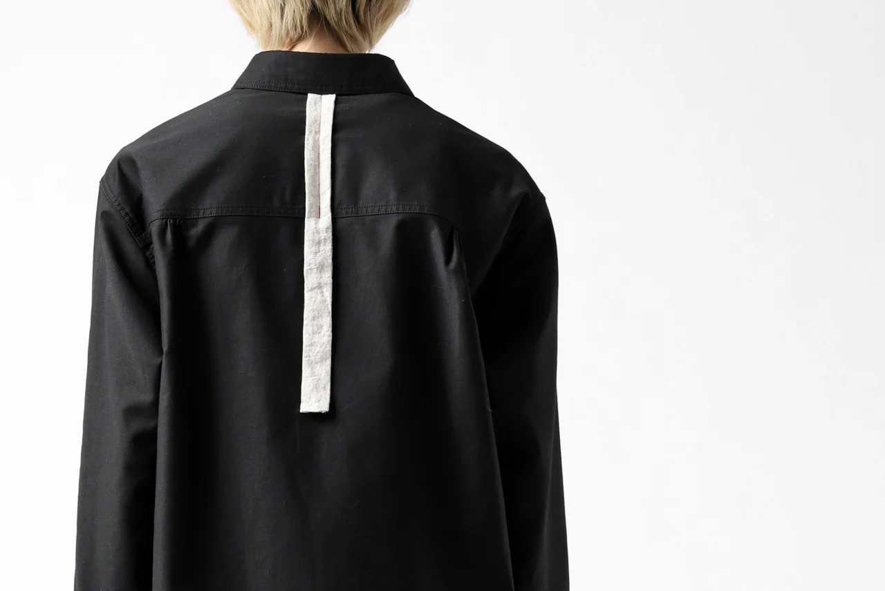 Y's BANG ON! No.139 ANCIENT TRIBE TAPE-STITCH SHIRT (BLACK) - Image 44