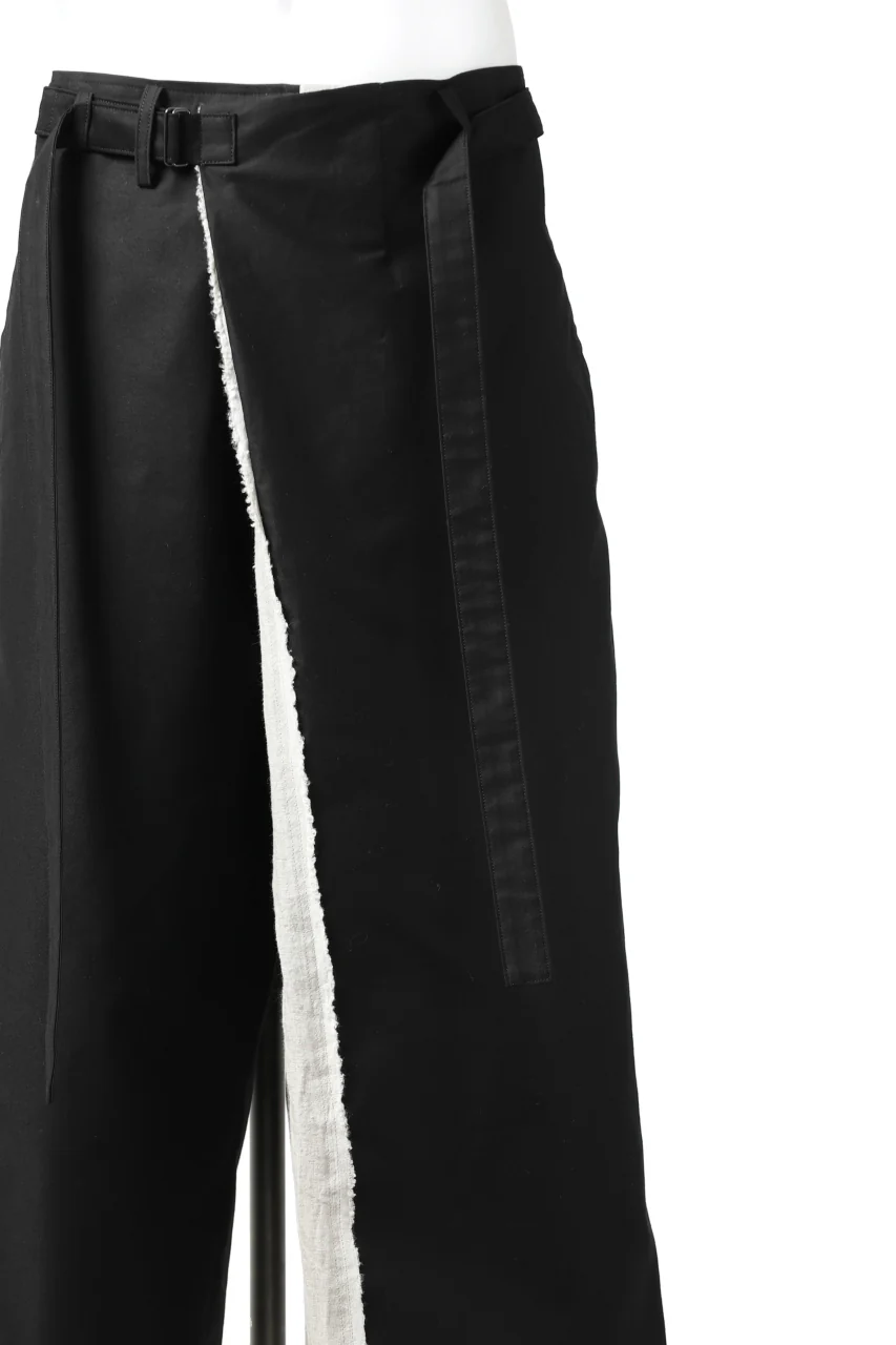 Y's BANG ON! No.149 2WAY WRAPWAIST PANTS (BLACK) - Image 14