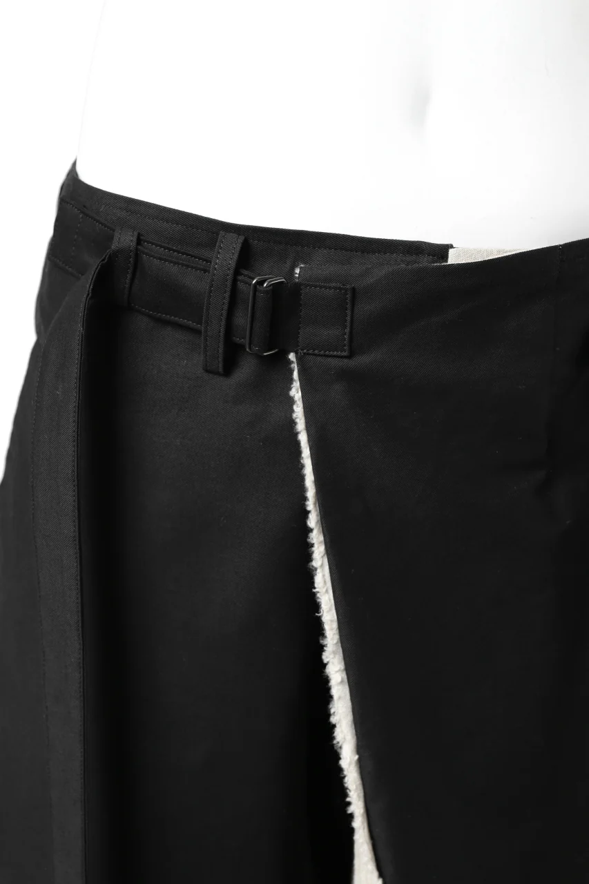 Y's BANG ON! No.149 2WAY WRAPWAIST PANTS (BLACK) - Image 16