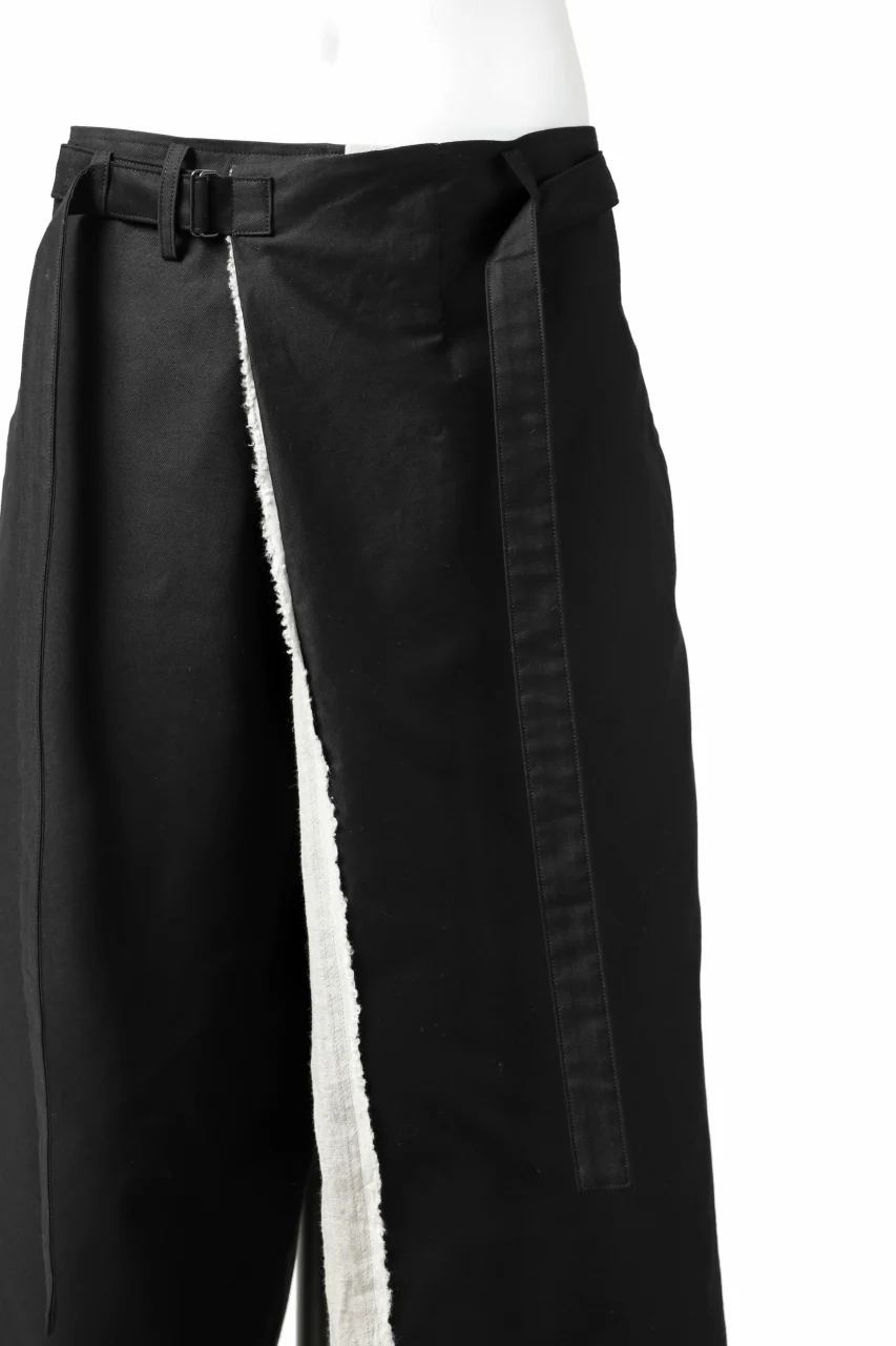 Y's BANG ON! No.149 2WAY WRAPWAIST PANTS (BLACK) - Image 17