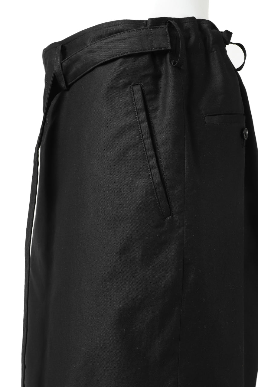 Y's BANG ON! No.149 2WAY WRAPWAIST PANTS (BLACK) - Image 22