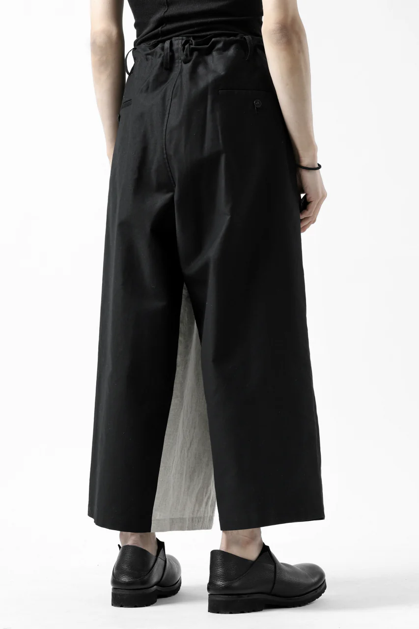 Y's BANG ON! No.149 2WAY WRAPWAIST PANTS (BLACK) - Image 26
