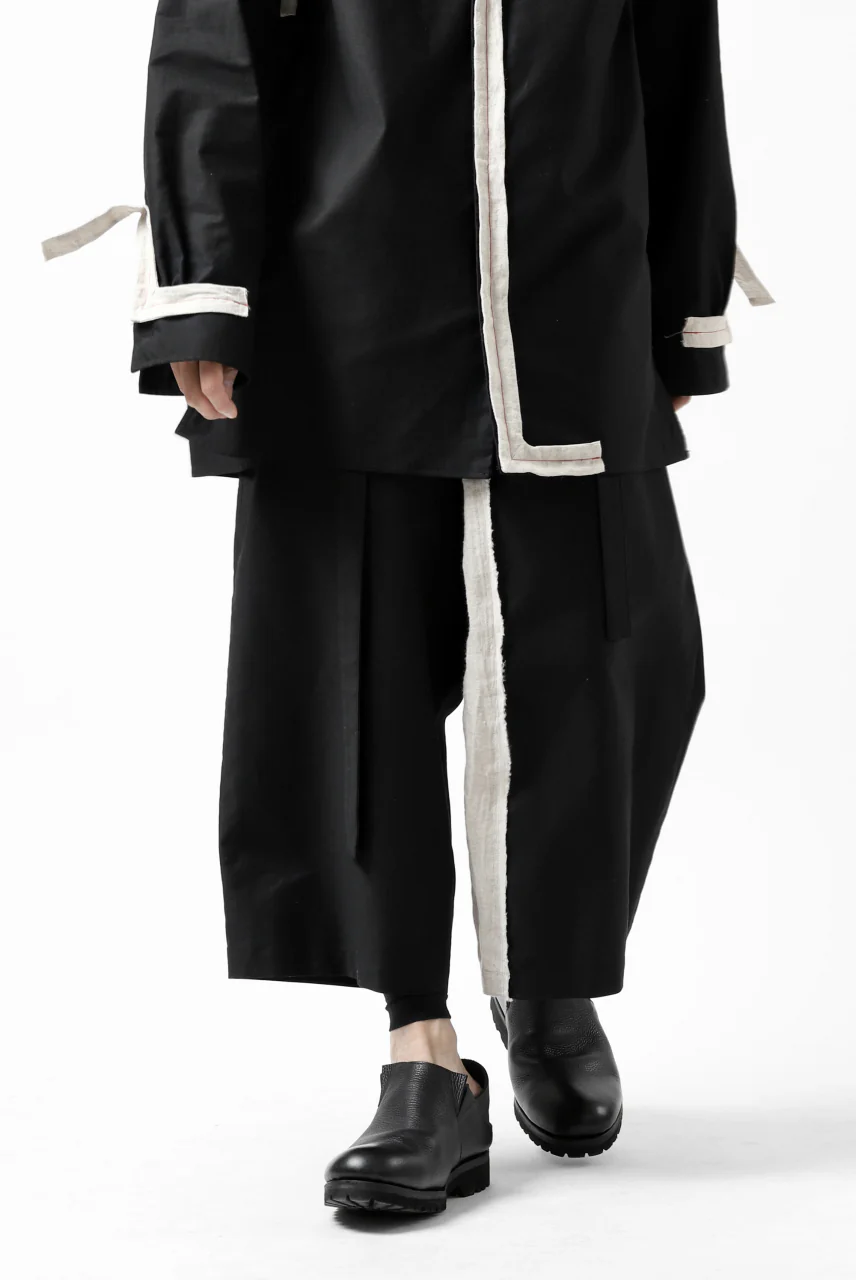 Y's BANG ON! No.149 2WAY WRAPWAIST PANTS (BLACK) - Image 27